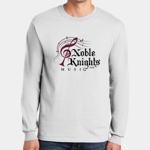 Adult Unisex Long Sleeve- White Thumbnail