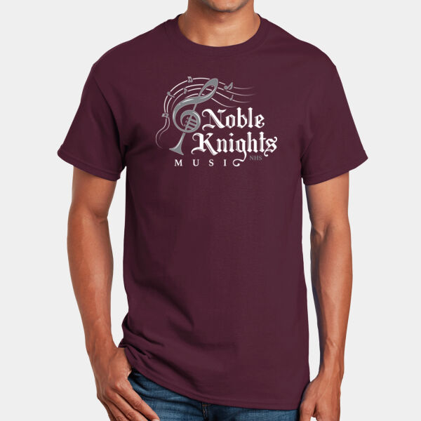 Adult Unisex T-shirt- Maroon Thumbnail
